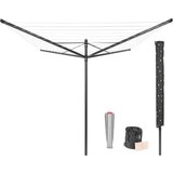 Brabantia stojalo za sušenje perila lift-o-matic, 50 m - antracit | Shoptok.si