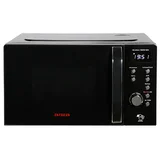 AMW-202DG/BK Digitalna mikrovalovna pečica z žarom, 20 l, 700 W, hitro kuhanje 8 načinov