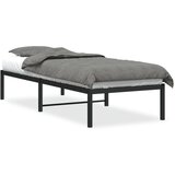 Maison Chic Kovinski Postelja za odrasle - Posteljni Okvir črn 80x200 cm, (22081599) | Shoptok.si