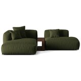 Micadoni Zelena kotna sedežna garnitura (levi kot) Martina – Home | Shoptok.si