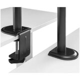 S Box namizni nosilec za 4x monitor LCD-352/4-2 črn LCD-352/4-2 | Shoptok.si