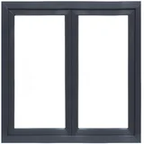 pvc prozor 70 120x120 low-e otklopno/zaokretni 2 krila UW1,3 d antracit