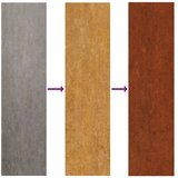 Vrtne sadilice 2kom trokutasta 30x26x75cm Pohabani čelik | shoptok.hr