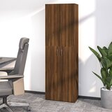 vidaXL Uredski ormarić smeđi hrast 60x32x190 cm od konstruiranog drva Cijene