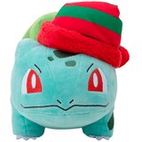 Pokemon Božićni Bulbasaur plišana igračka 20cm | shoptok.hr