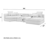 Bessagi Home Sedežna Garnitura Anna, Oblika U | Shoptok.si