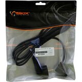 S Box Napajalni kabel 220V EURO 2m - kotni črn POWER-KUTNI | Shoptok.si