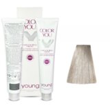 YOUNG Farba za kosu No.10.1 Lightest ash blond, 100ml | Eponuda.com