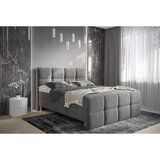Esposa POSTELJA Z VZMETNICO 160 cm x 200 cm , tekstil siva | Shoptok.si