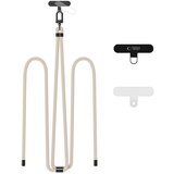 TECH-PROTECT C7S ROPE TRAK ZA ČREZ TAUPE/ČRNA ETUI ZA TRAK ZA TELEFON, (21971956) | Shoptok.si