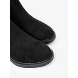 Shelvt Black ankle boots with a buckle on a stable heel | Shoptok.si