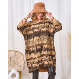 Resti Patterned women's light brown dress | Eponuda.ba