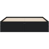  Okvir kreveta s ladicama crni 150 x 200 cm konstruirano drvo | Eponuda.com