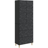 vidaXL Set ormara 2 kom. 66 x 34 5 x 90 cm Konstruirano drvo Crna - Crna | shoptok.hr