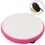  Gimnastička prostirka na napuhavanje 100x100x10 cm PVC roza | shoptok.hr