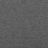 vidaXL Okvir kreveta s oprugama i madrac tamnosivi 80x200cm od tkanine | shoptok.hr
