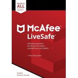 MCAFEE LiveSafe - 1 Device 1 Year Key GLOBAL | Eponuda.com