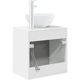  Umivaonik s policom Bijela visokog sjaja 49,5 x 35 x 63 cm | shoptok.hr