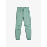 Koton Basic Jogger Sweatpants with Pockets and Tie Waist