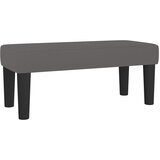  s oprugama i madracem sivi 100x200 cm od umjetne kože | shoptok.hr