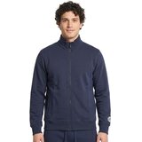 Leone 1947 Flis Man High Collar Patch Modra Cene