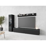 P & B Dnevni Regal Vera, Črna, 3-Delno, Led | Shoptok.si