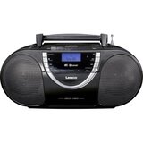 Lenco Lenco, Boombox DAB+/FM radio s CD-predvajalnikom in Bluetooth, Črna, (5000250471) | Shoptok.si