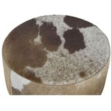  Tabure DKD Home Decor Bijela Smeđa Prirodno Koža Drvo 42 x 42 x 77 cm | shoptok.hr