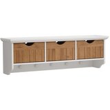  Polica za predsoblje Oldekrog 3 fioke bel/hr ( 3600341 ) Cene