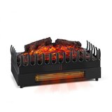 Klarstein kamini fx, električen kamin, kaminski vložek, 1000/2000W 2W led, črna Cene