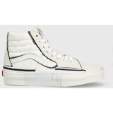 Vans Superge SK8-Hi Reconstruct bela barva cene