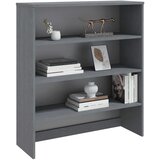  Gornji element za komodu HAMAR tamnosivi 90x30x100 cm borovina | shoptok.hr