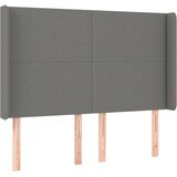  Box spring postelja z vzmetnico temno siva 140x200 cm blago, (20899094) | Shoptok.si