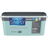 SWINGCOLOR NOTRANJA DISPERZIJSKA BARVA SIMPLY ŠT.20 (2,5 l, modra) | Shoptok.si