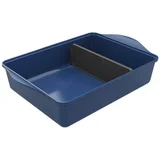 Pekač s separatorjem Incredible 39x26,5cm / moder / aluminij, (5000198093)