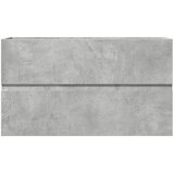 Ormarić za umivaonik boja betona 90x38,5x45cm konstruirano drvo | shoptok.hr