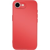 AVIZAR Ovitek za iPhone 16e Soft-Touch silikonska serija Fast Cover, Rdeča, (5000190087) | Shoptok.si