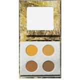 Bh Cosmetics X Doja Cat paleta senčil - Elements Mini Shadow Quad - Gold