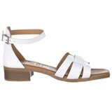 Oh My Sandals Sandali & Odprti čevlji NATIKAÄI 5601 Bela | Shoptok.si