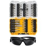Dewalt 47-delni set bitova + zaštitne naočare TX ( DT70704 ) | ePonuda.com