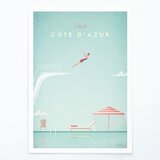Travelposter Poster Côte d´Azur A3 Cijene