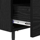 Noćni ormar Crni hrast 40 x 35 x 47,5 cm Konstruirano drvo | shoptok.hr