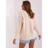 Wool Fashion Italia Sweater-AT-SW-2335-1.68P-light beige | Shoptok.si