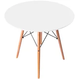 TRPEZARIJSKI STO 80CM BELI