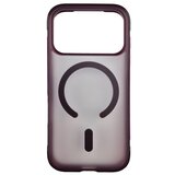  Silikonska futrola Magsafe Remix Iphone 18 Pro Max/17 Pro Max Cherry red Cene