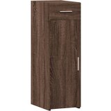  The Living Store Komoda rjavi hrast 30x42,5x93 cm inženirski les - Komoda, (21496554) | Shoptok.si