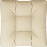  Jastuk za palete bež 80 x 80 x 12 cm od tkanine | Eponuda.com