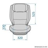 Maxi-Cosi autosjedalica Rodifix S i-Size, Grupa 2, 3 (15-36 kg) (100-150 cm) - Tonal Graphite | shoptok.hr