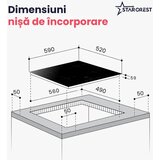 Starcrest indukcijska plošča SIH-6262 | Shoptok.si