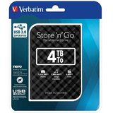 Verbatim zunanji HDD disk StorenGo 4TB USB 3.0 2,5 53223 | Shoptok.si